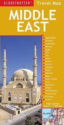 Globetrotter Travel Map Middle East pdf epub mobi 电子书 下载