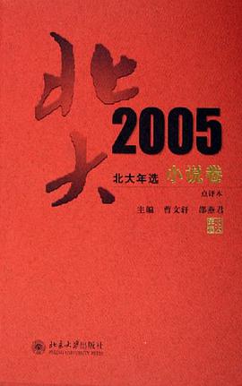 北大2005-北大年选（小说卷） pdf epub mobi 电子书 下载