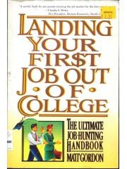 Landing Your First Job Out of College: The Ultimate Job-Hunting Handbook pdf epub mobi 电子书 下载