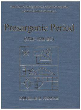 Pre-Sargonic Period pdf epub mobi 电子书 下载