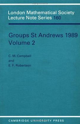 Groups St Andrews 1989 pdf epub mobi 电子书 下载