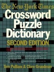 New York Times Crossword Puzzle Dictionary 2nd ed Puzzle Reference pdf epub mobi 电子书 下载