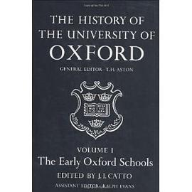 The History of the University of Oxford