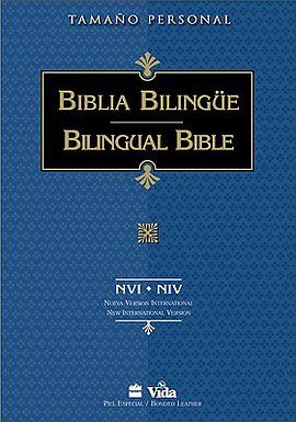 NVI/NIV Biblia Bilingue, Tamano Personal, Tapa Dura pdf epub mobi 电子书 下载