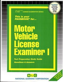 Motor Vehicle License Examiner One pdf epub mobi 电子书 下载