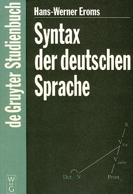 Syntax der deutschen Sprache pdf epub mobi 电子书 下载