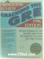 Cracking the GRE 96 ed Princeton Review pdf epub mobi 电子书 下载