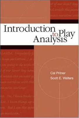 Introduction to Play Analysis pdf epub mobi 电子书 下载