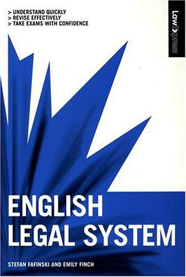 English Legal System pdf epub mobi 电子书 下载