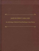 Jazz in Print (1856-1929) pdf epub mobi 下载