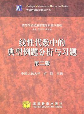 线性代数中的典型例题分析与习题 pdf epub mobi 电子书 下载