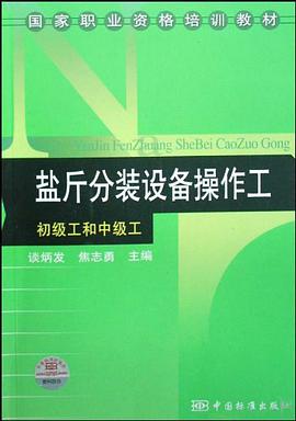 国家职业资格培训教材  盐斤分装设备操作工  初级工和中级工 pdf epub mobi 电子书 下载