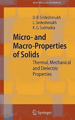 Micro- and Macro- Properties of Solids pdf epub mobi 电子书 下载