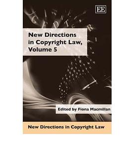 New Directions in Copyright Law pdf epub mobi 电子书 下载