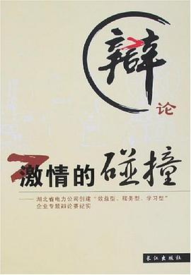 辩论-激情的碰撞-湖北省电力公司创建效益型 服务型 学习型企业专题辩论赛纪实 pdf epub mobi 电子书 下载