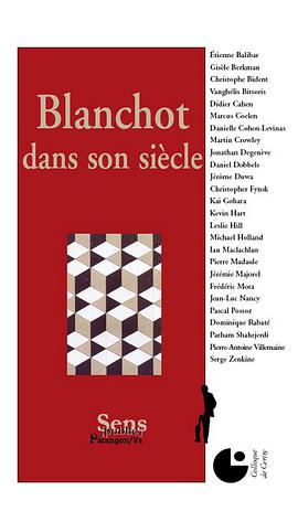 Blanchot dans son siècle pdf epub mobi 电子书 下载