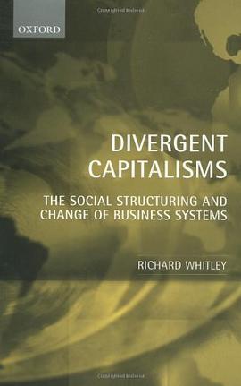 Divergent Capitalisms pdf epub mobi 电子书 下载