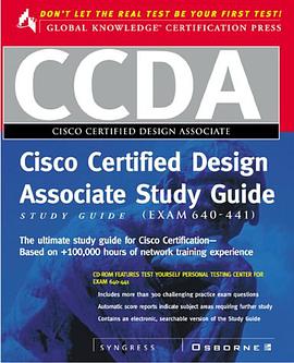 CCDA Cisco Certified Design Associate Study Guide (Exam 640-441) (Book/CD-ROM package) pdf epub mobi 电子书 下载