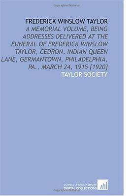 Frederick Winslow Taylor pdf epub mobi 電子書 下載