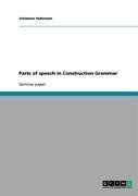 Parts of Speech in Construction Grammar pdf epub mobi 电子书 下载