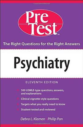 Psychiatry Pretest pdf epub mobi 电子书 下载