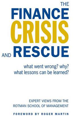 The Finance Crisis and Rescue pdf epub mobi 电子书 下载