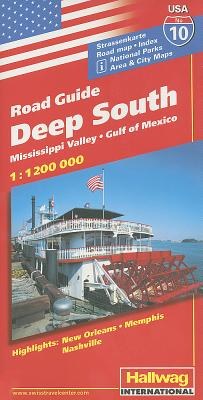 Rand McNally Hallwag Deep South Road Map pdf epub mobi 電子書 下載