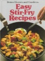 Better Homes and Gardens Easy Stir-Fry Recipes pdf epub mobi 电子书 下载