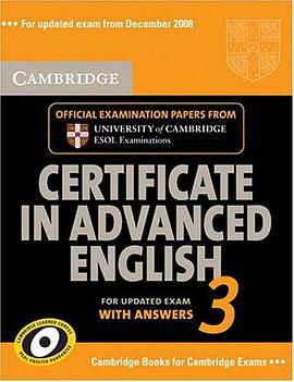 Cambridge Certificate in Advanced English 3 for Updated Exam Student's Book with answers pdf epub mobi 电子书 下载