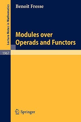 Modules over Operads and Functors pdf epub mobi 电子书 下载