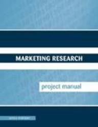 Marketing Research Project Manual pdf epub mobi 电子书 下载