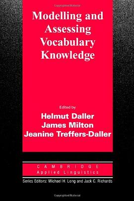 Modelling and Assessing Vocabulary Knowledge pdf epub mobi 电子书 下载