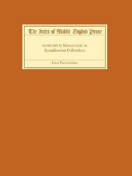 The Index of Middle English Prose, Handlist X pdf epub mobi 电子书 下载