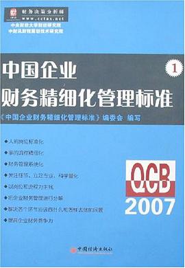 2007中国企业财务精细化管理标准1 pdf epub mobi 电子书 下载