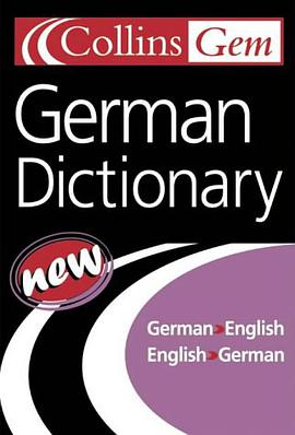 GERMAN DICTIONARY pdf epub mobi 电子书 下载