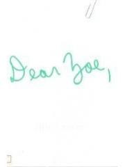 Dear Zoe, pdf epub mobi 电子书 下载
