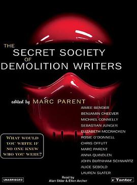 The Secret Society of Demolition Writers pdf epub mobi 电子书 下载