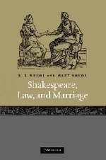 Shakespeare, Law, and Marriage pdf epub mobi 电子书 下载