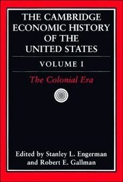 The Cambridge Economic History of the United States pdf epub mobi 电子书 下载