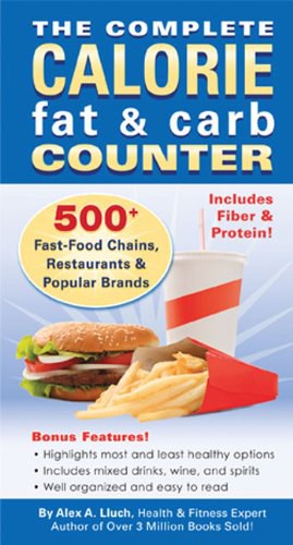 The Complete Calorie Fat & Carb Counter pdf epub mobi 电子书 下载