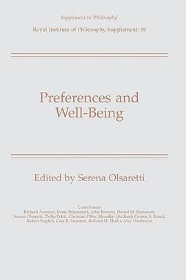 Preferences and Well-being pdf epub mobi 电子书 下载