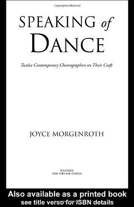 Speaking of Dance pdf epub mobi 电子书 下载