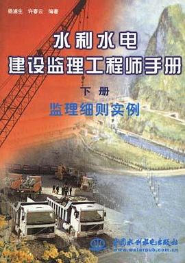 水利水电建设监理工程师手册（上、下册） pdf epub mobi 电子书 下载