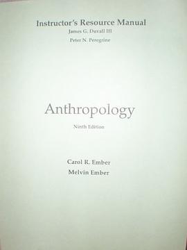 Anthropology pdf epub mobi 下载