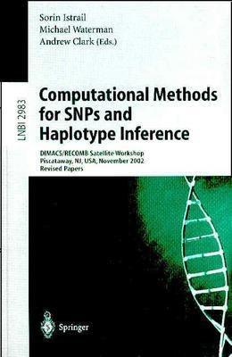 Computational Methods for Snps and Haplotype Inference pdf epub mobi 電子書 下載