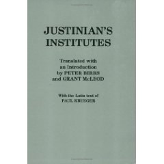 Justinian's "Institutes"
