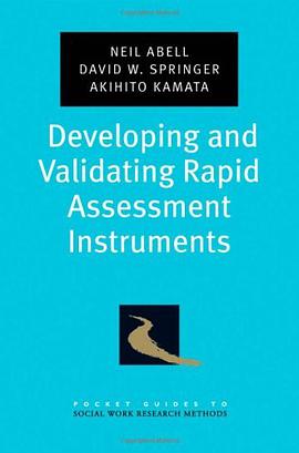 Developing and Validating Rapid Assessment Instruments pdf epub mobi 电子书 下载