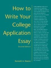 How to Write Your College Application Essay pdf epub mobi 电子书 下载