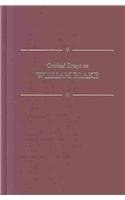 Critical Essays on William Blake pdf epub mobi 电子书 下载