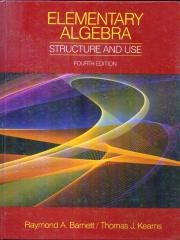 Elementary Algebra pdf epub mobi 电子书 下载